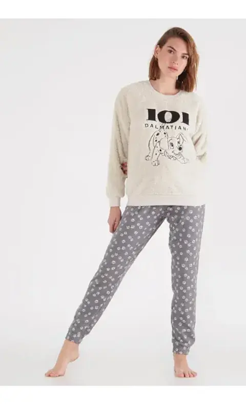 Pijama Dálmata Mujer sherpa