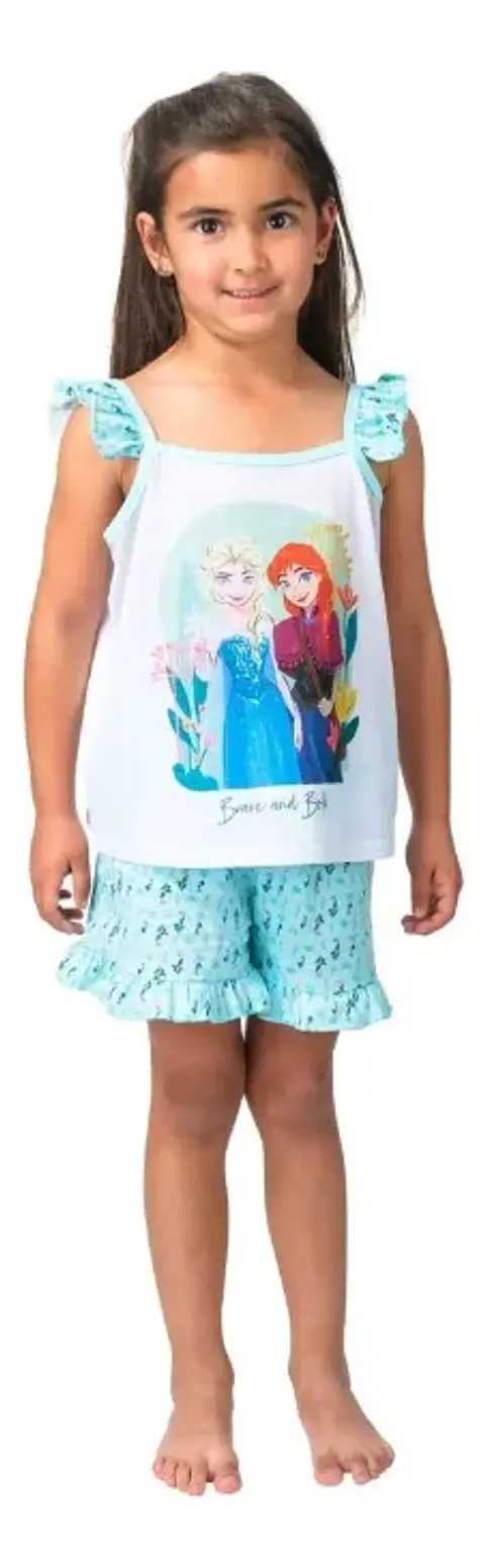 Pijama Frozen Niña Verano