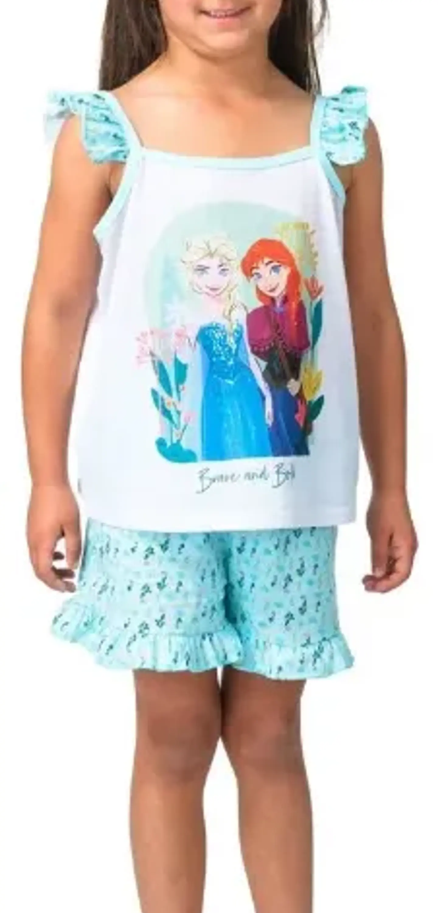 Pijama Frozen Niña Verano 1