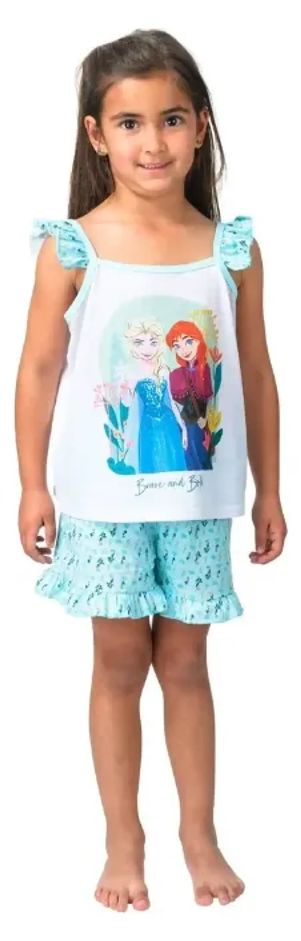 Pijama Frozen Niña Verano 1
