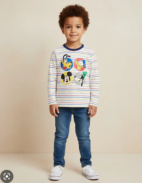 Polera Mickey Niño  