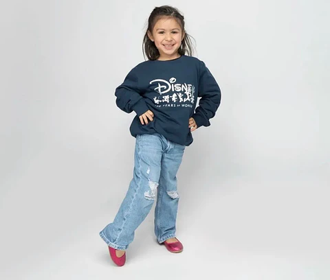 Polerón Disney 100 años niña