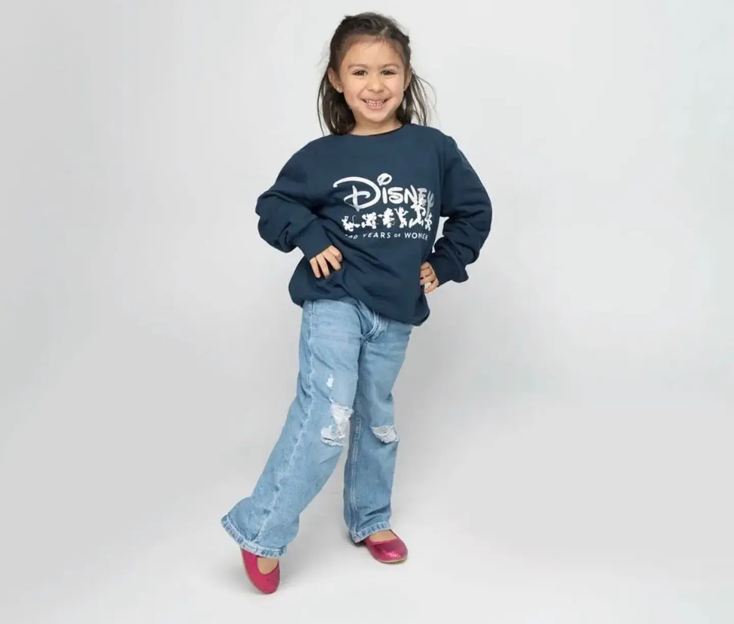 Polerón Disney 100 años niña 1