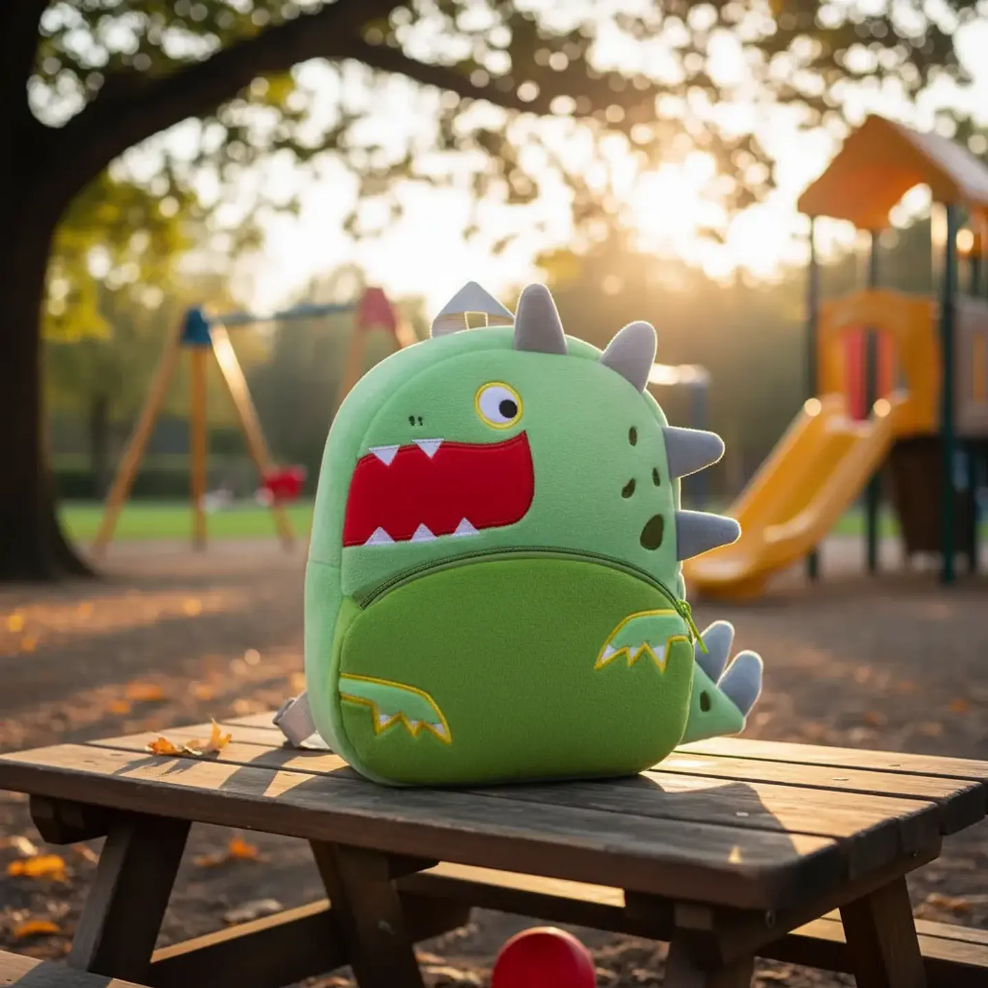 Mochila Infantil pequeña Tiburón y Dinosaurio 2