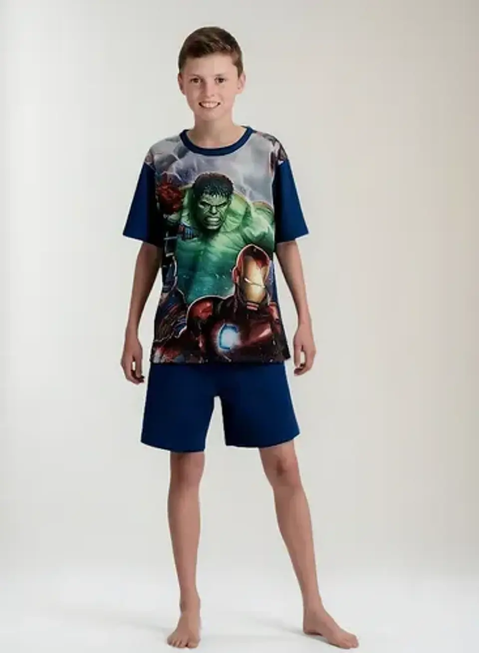 Pijama Avengers Niño Verano   1