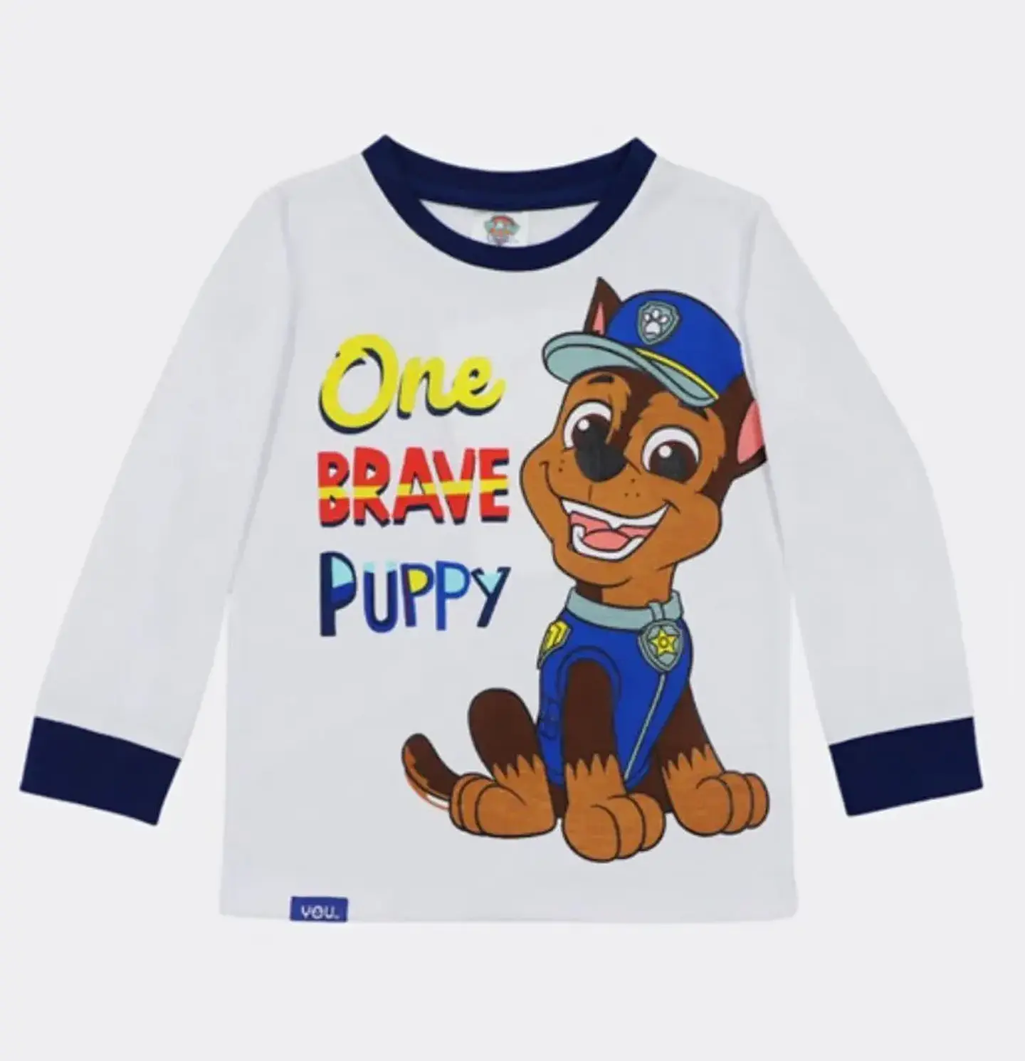 Polera Paw Patrol Niño Algodón  1