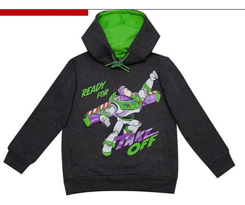 Poleron Niño Algodon Buzz Lightyear