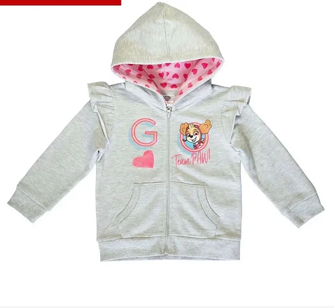 Polerón Sky Niña Gris