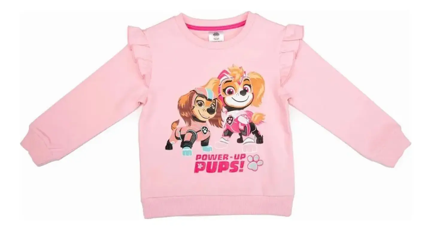 Polerón Sky Paw Patrol Niña Algodón  1
