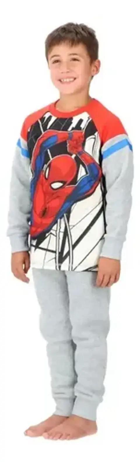 Pijama Spiderman algodón grueso Niño