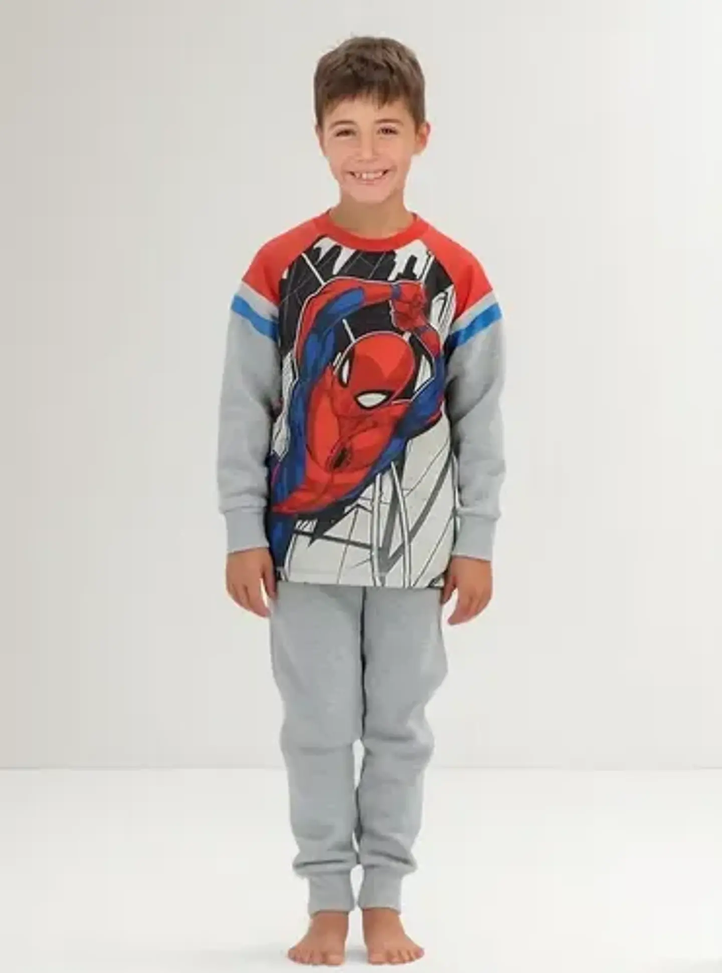 Pijama Spiderman algodón grueso Niño 3