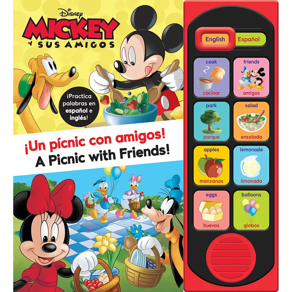 Libro Bilingüe Disney Mickey Y Sus Amigos: Less Disney Mickey Y Sus Amigos 1