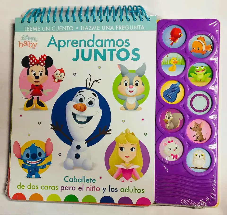 Libro Disney Baby Aprendamos Juntos 1