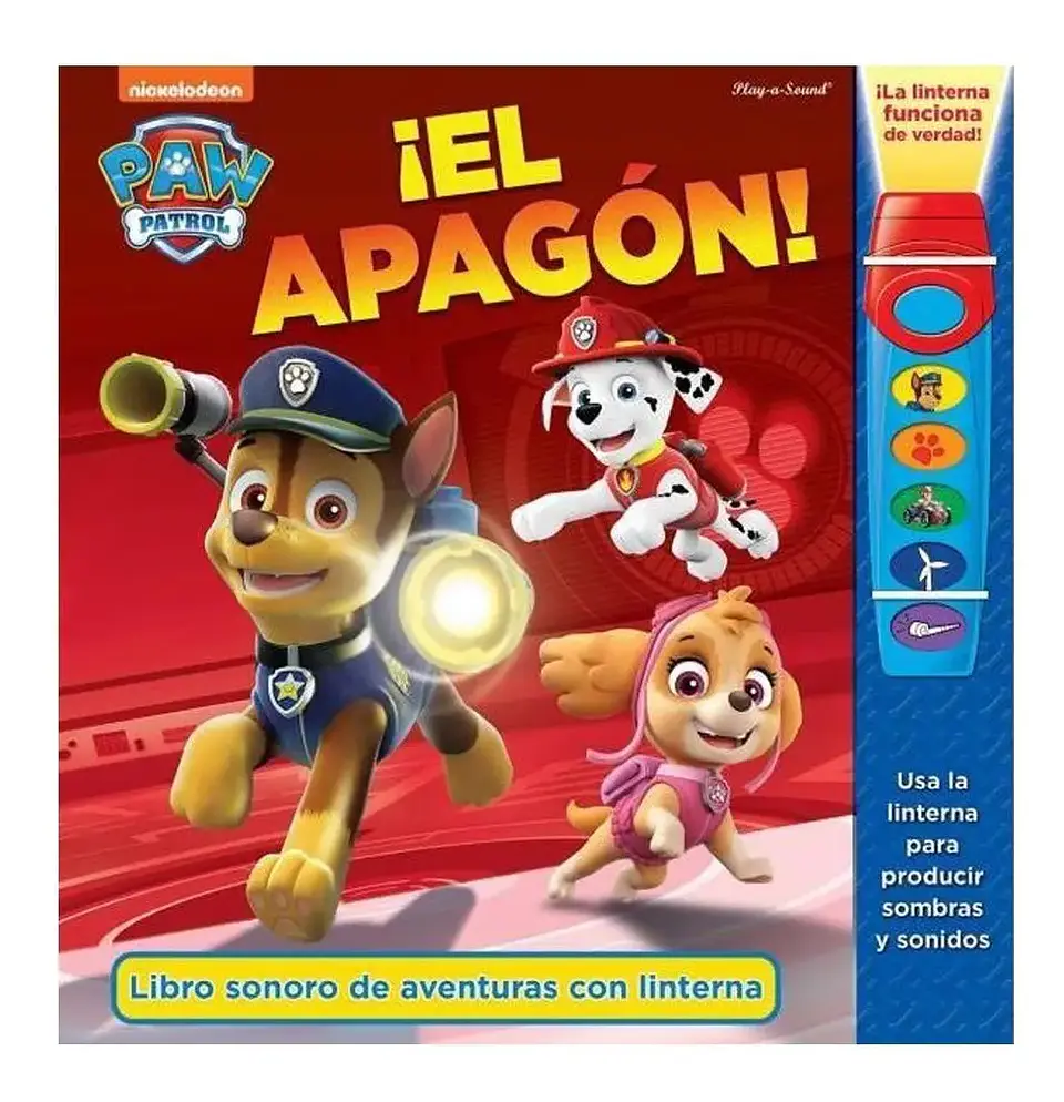 Paw Patrol El Apagon Libro Sonoro Con Linterna / Nickelodeon 1