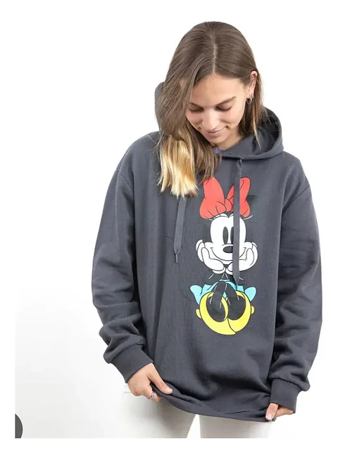 Polerón Minnie Mujer Oversize