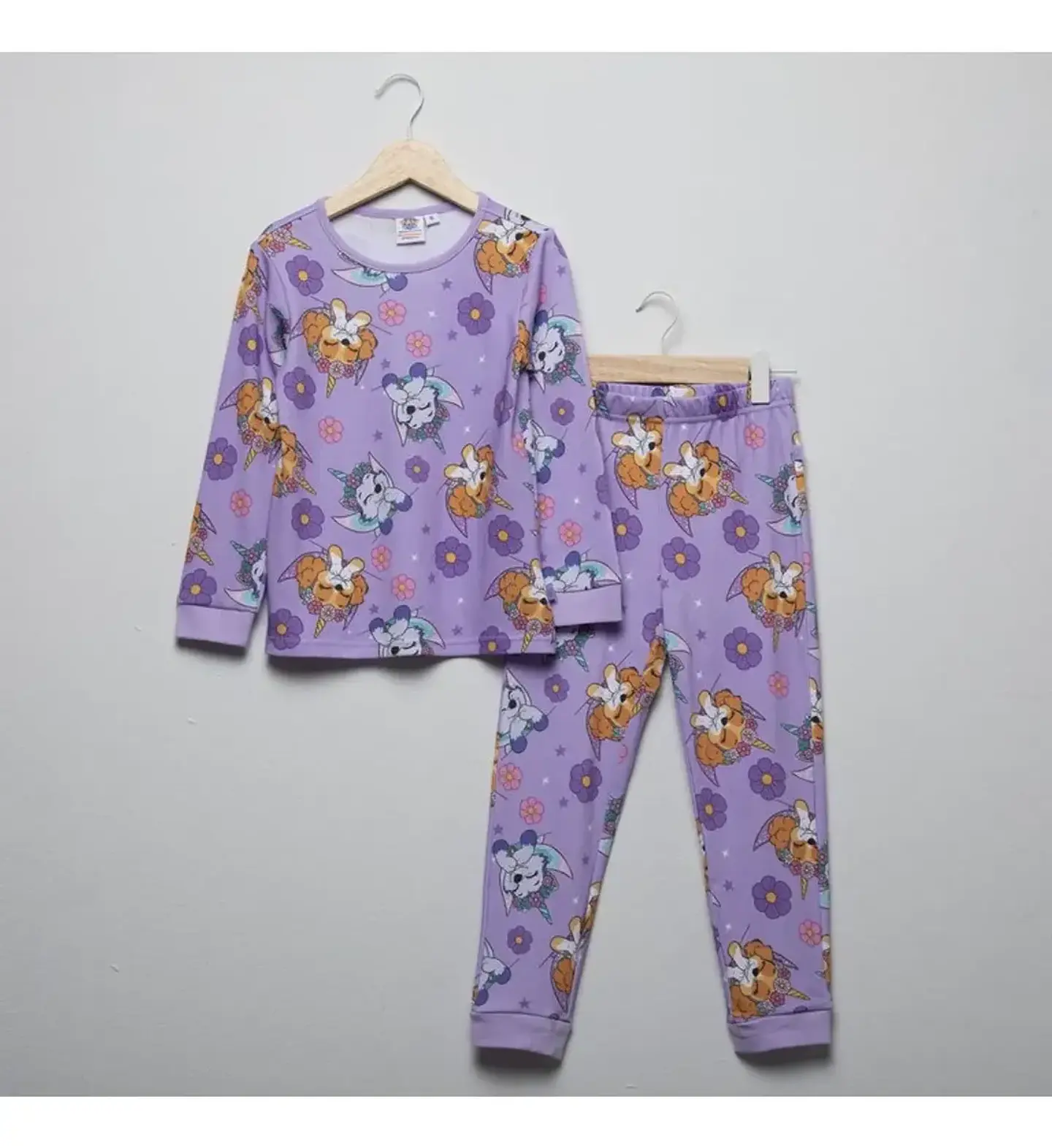 Pijama Paw Patrol Niña Lila 1