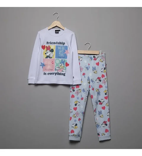 Pijama Minnie Niña Algodón