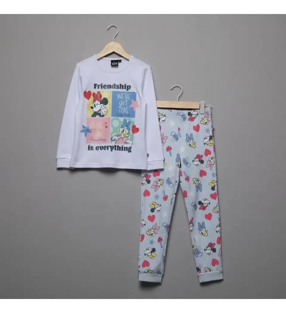 Pijama Minnie Niña Algodón 2