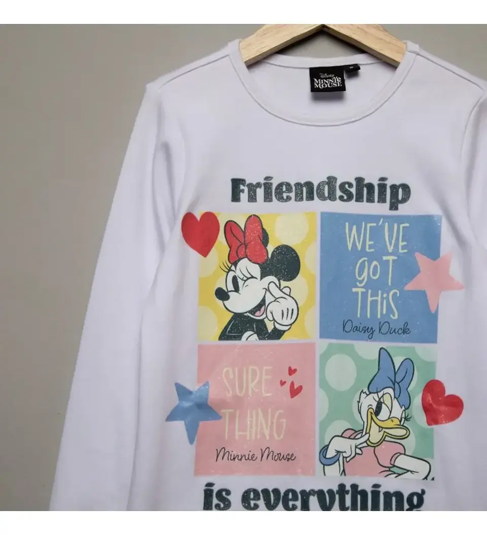 Pijama Minnie Niña Algodón 3