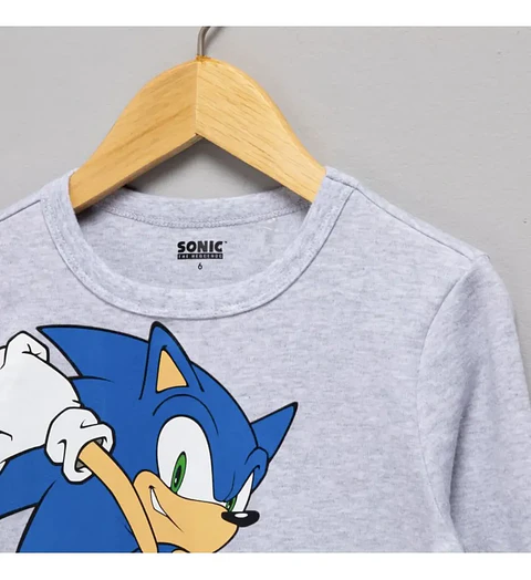 Pijama Sonic Niño Algodón