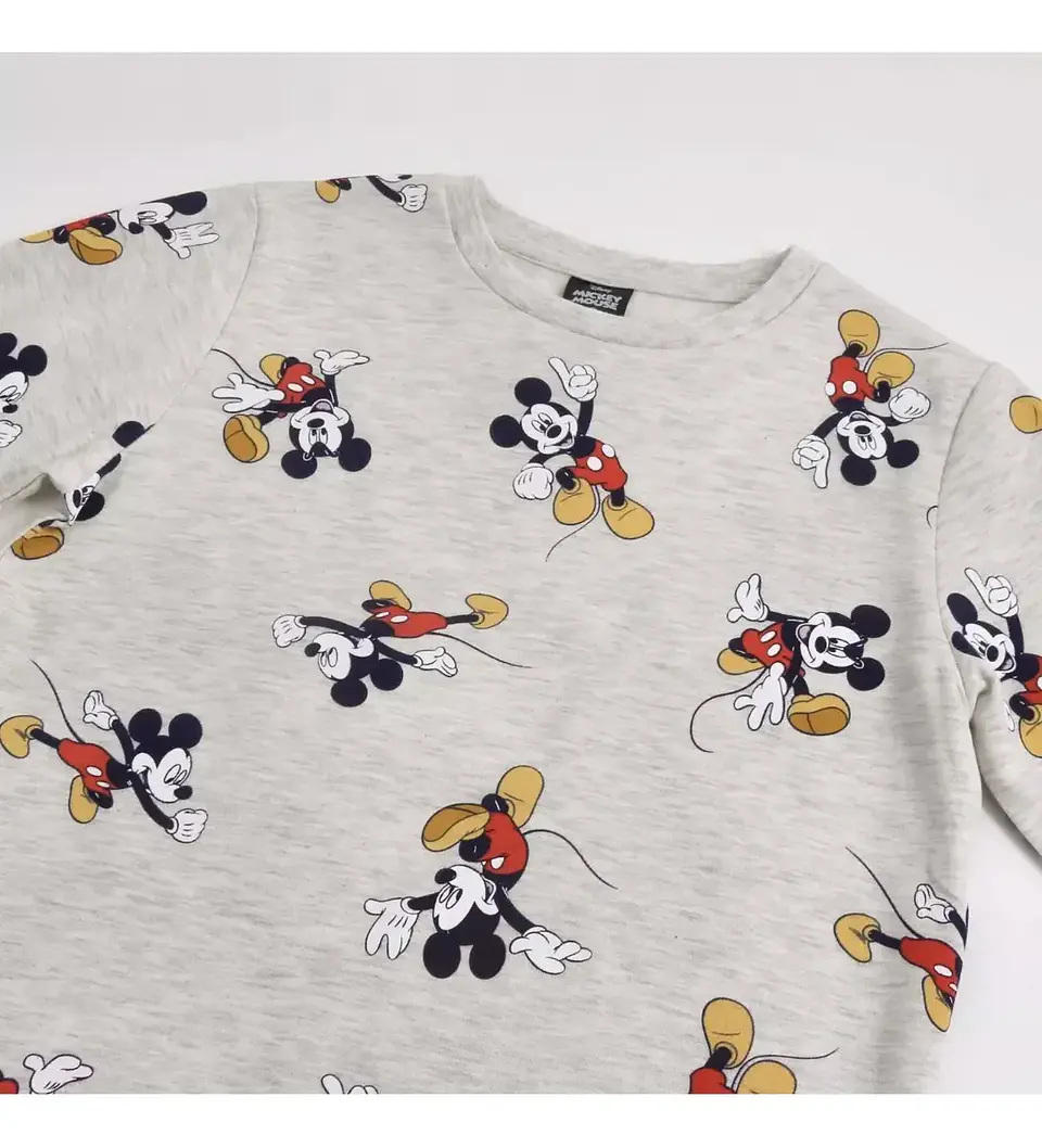 Pijama Mickey Niño Algodón Afranelado 2