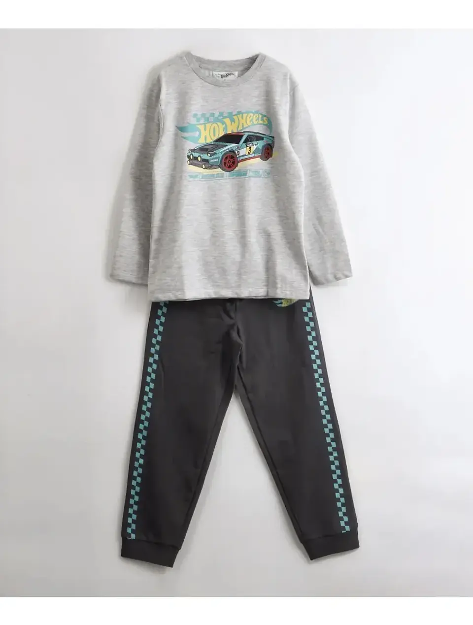 Pijama Hot Wheels Niño Algodón Afranelado 1
