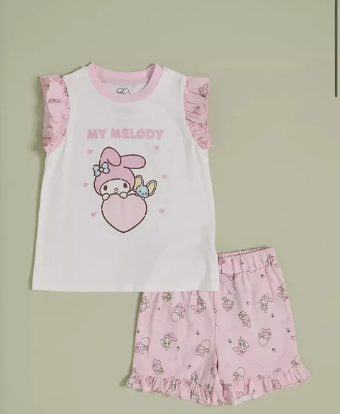 Pijama My Melody Niña Algodón Verano