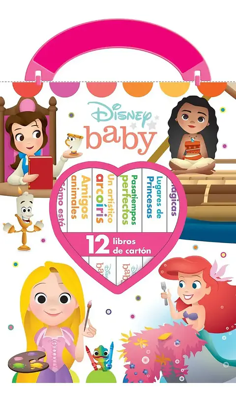 Maletín Libros Baby Princesas 