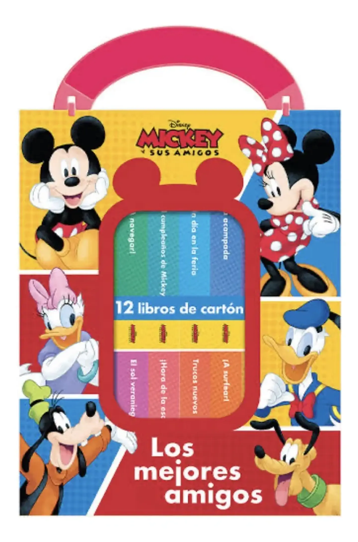 Maletín Mickey Los Mejores amigos 12 libros 1