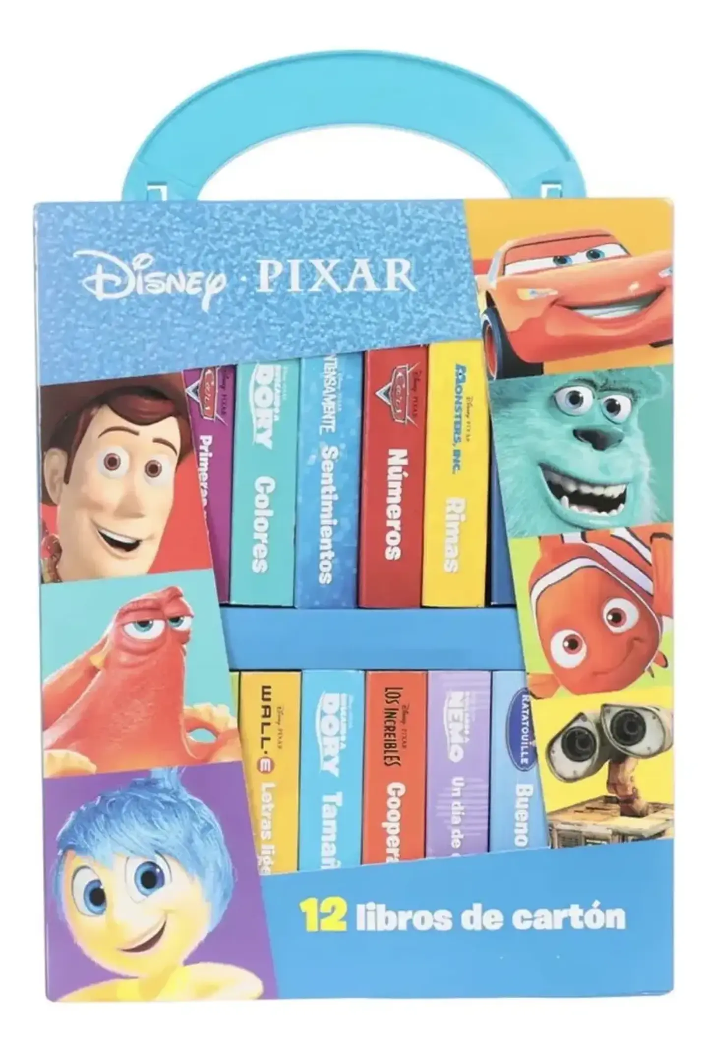 Maletín 12 libros Pixar 1