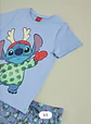 Pijama Stitch Navidad Niña - Miniatura 3