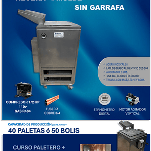 TANQUE UN MOLDE SIN GARRAFA