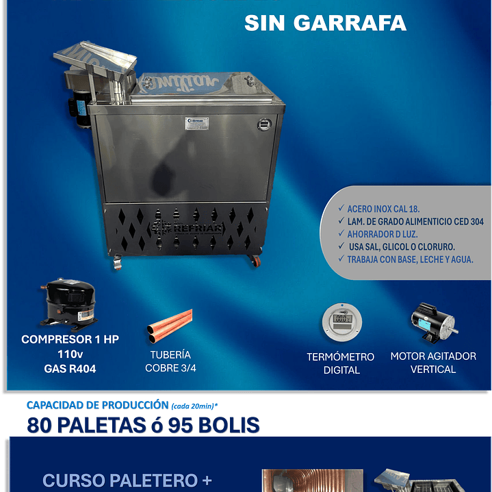 TANQUE DOS MOLDES SIN GARRAFA 5