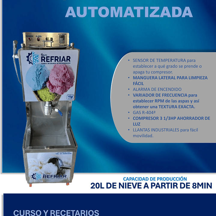 NEVERA PREMIUM AUTOMATIZADA 10 PARA 20 1