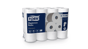PAPEL HIGIENICO TORK DOBLE HOJA 48 ROLLOS X 20 Mts HI70009