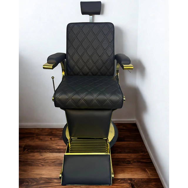 Sillón de Barbería Manhattan Gold