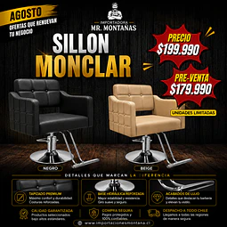 Sillón de Peluquería Monclar
