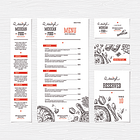 Carta menú normal o QR 2