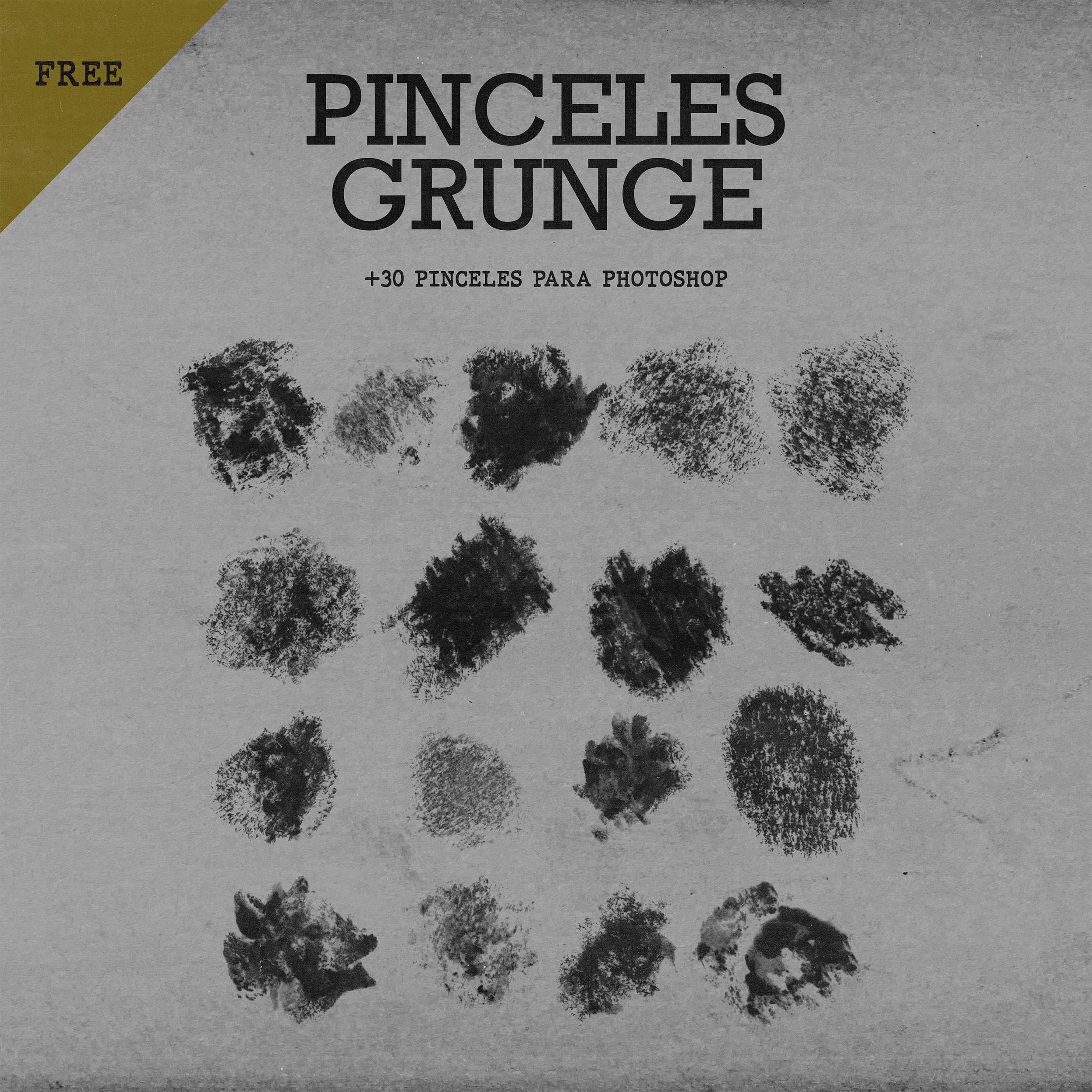 PINCELES GRUNGE 1