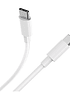 Cable Hoco X51 Data Tipo C a Tipo C 100W 2M Blanco
