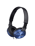 Audífonos Sony MDR ZX310AP Plegable con cable Azul