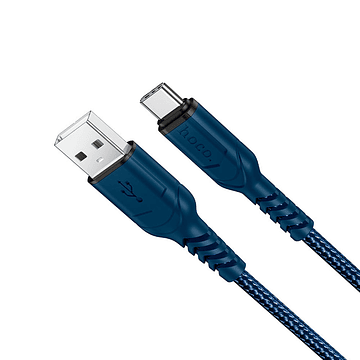 Cable Hoco X59 Victory USB a Tipo C 3A 1m Azul