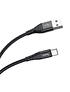 Cable Hoco DU02 Plus USB A Tipo C 2m Negro