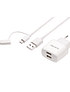 Cargador Dusted 12W Cable Micro USB y tipo C