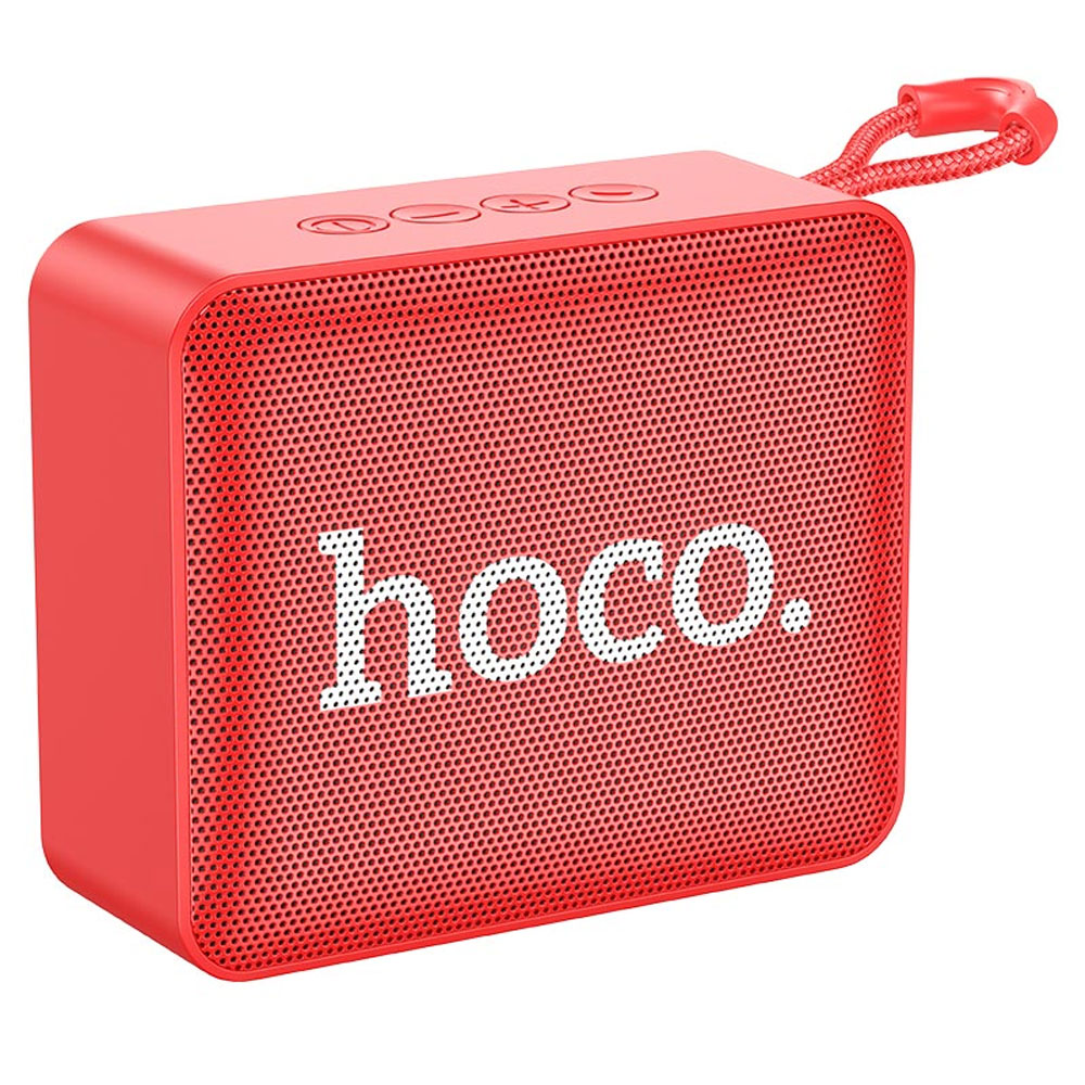 Parlante Hoco BS51 Bluetooth USB TF FM Rojo