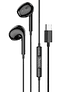 Audifonos Hoco M101 Max Crystal In Ear Tipo C Negro
