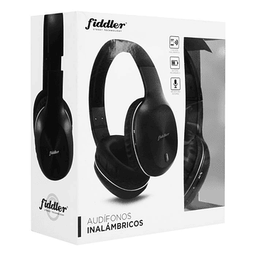 Audifonos Fiddler FD B68B On Ear Bluetooth Negro