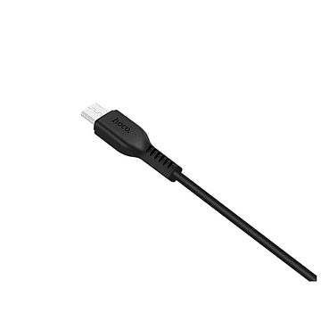 Cable Hoco X20 data Flash Micro USB 2A 2m Negro