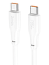 Hoco Cable X93 Force 240W Tipo C a Tipo C 1M Blanco