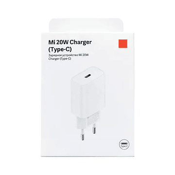 Cargador Xiaomi Mi 20W AD201 Adaptador tipo C Blanco